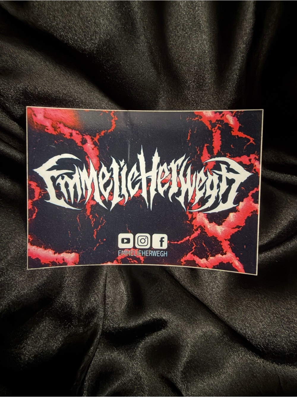 +RARE+ Death Metal Guitarist Sticker